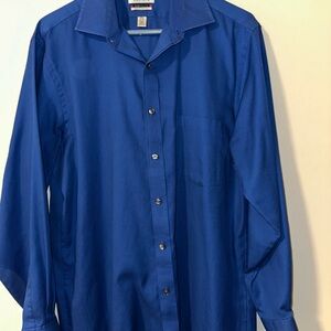 Men's Blue Dress Shirt